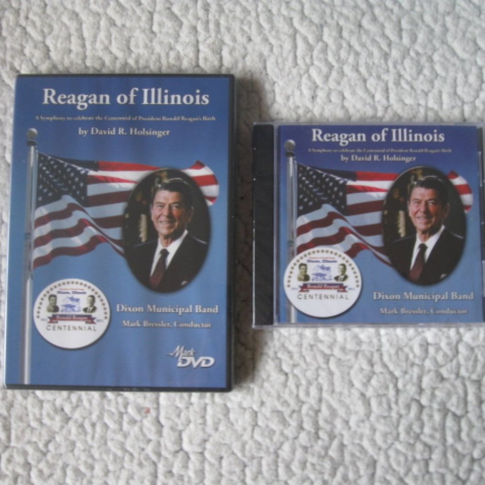 Reagan of Illinois DVD and CD